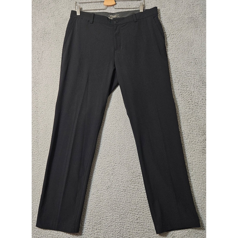 Nike Size 34 x 32 Tour‎ Performance Woven Golf Pants Black Men's 639782-010